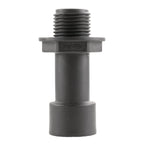 Water Butt Extension Kit 1/2" with Extended Brass Chrome Tap ½” Barb and Drill Bit