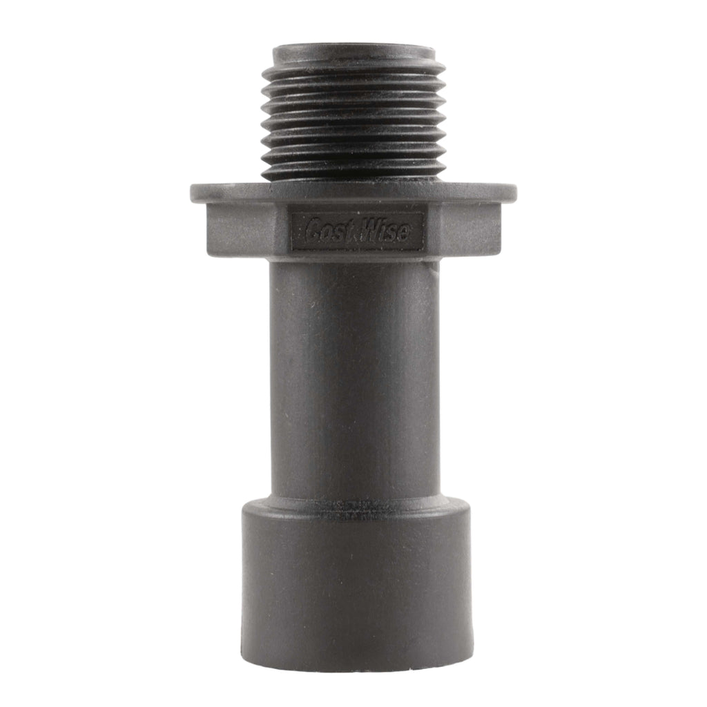 Water Butt Extension Kit 1/2" with Lever Tap Hose Barb and Lever Lock and Drill Bit