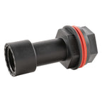 Water Butt Extension Kit 1/2" with Lever Tap Hose Barb and Lever Lock and Drill Bit