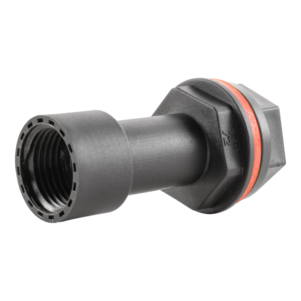 Water Butt Extension 1/2" BSPM-F with Nut and Washers and Drill Bit