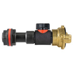 Water Butt Extension Kit 3/4" with In-Line Valve + Geka and Drill Bit