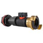 Water Butt Extension Kit 3/4" with In-Line Valve + Geka and Drill Bit