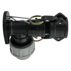 Wall Flange Kit 32mm MDPE + 3/4" Camlock Type B