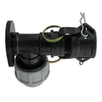 Wall Flange Kit 32mm MDPE + 3/4" Camlock Type B