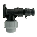 Wall Flange Kit 32mm MDPE + 3/4" Camlock Type F