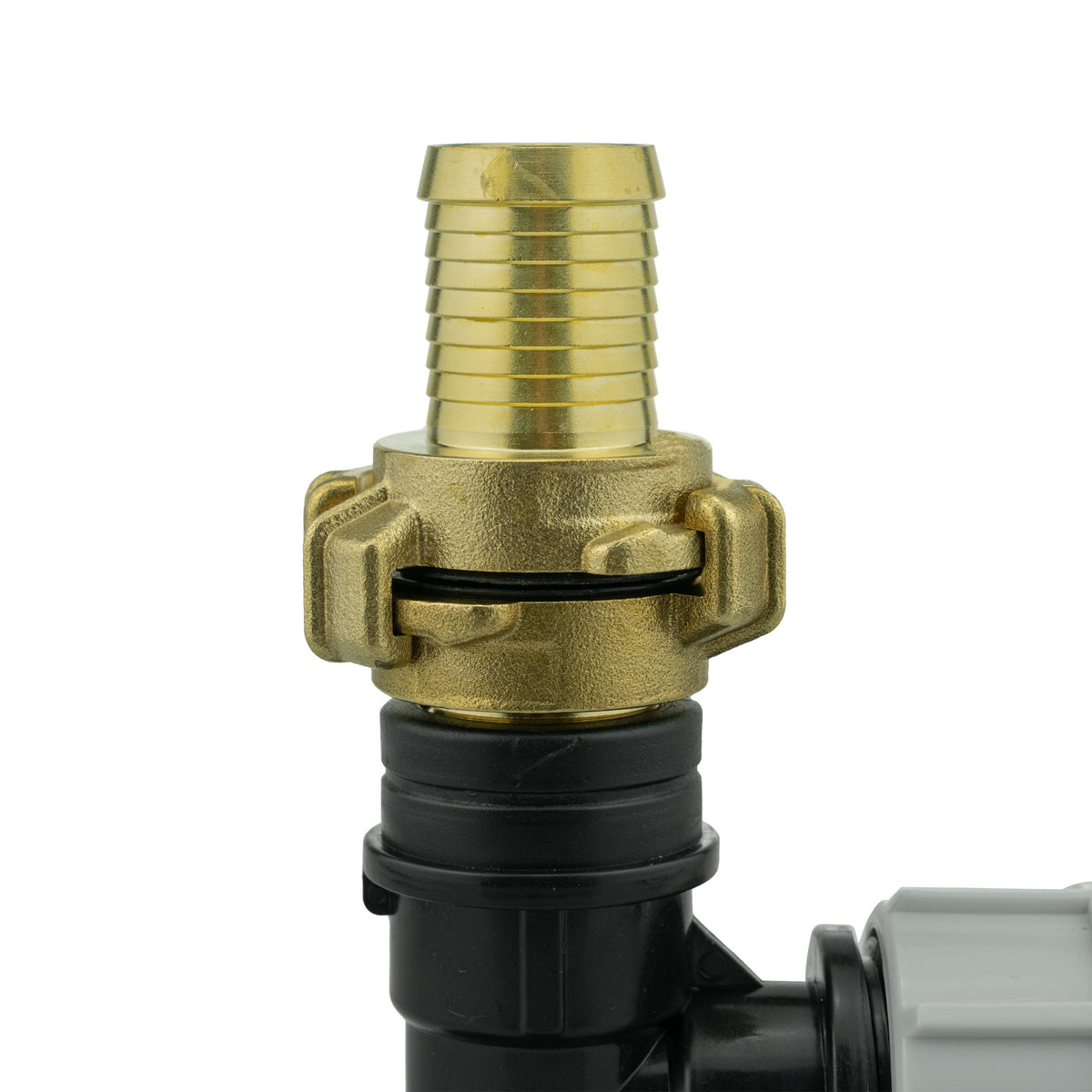 Wall Flange Kit 32mm MDPE + 25mm Barbed Geka Set