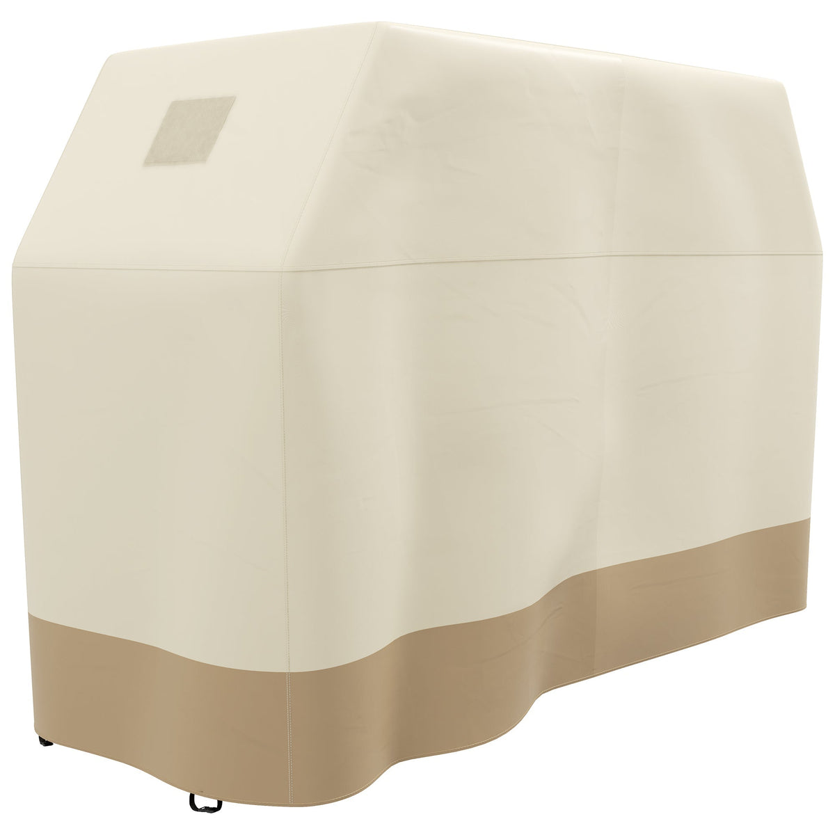 300D Oxford Fabric Barbecue Covers for Rectangular Gas Grill, 188 x 71 x 125cm, Beige