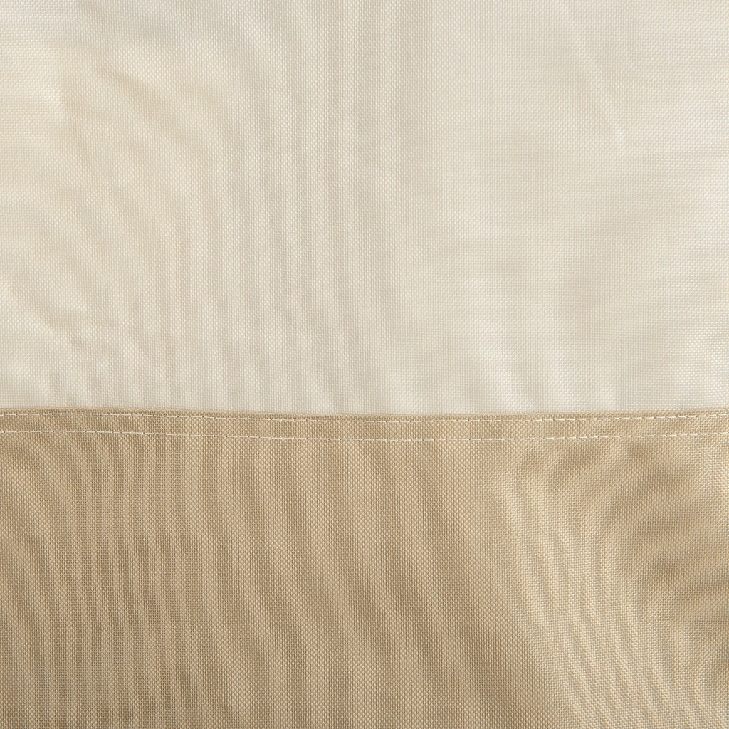 300D Oxford Fabric Barbecue Covers for Rectangular Gas Grill, 188 x 71 x 125cm, Beige