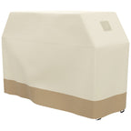 300D Oxford Fabric Barbecue Covers for Rectangular Gas Grill, 188 x 71 x 125cm, Beige