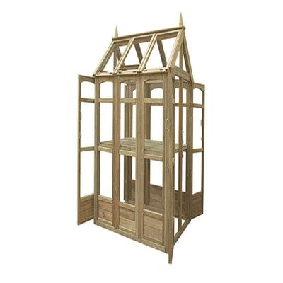 Forest Victorian Walk Around Greenhouse with Auto Vent