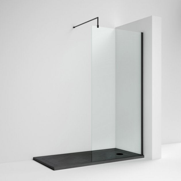 Safira 8mm Wetroom Panel With Support Bar