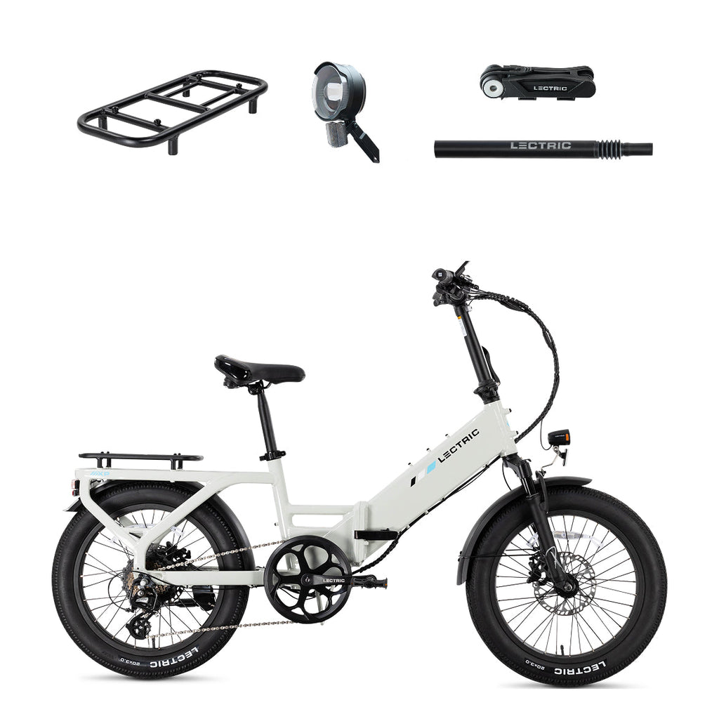 XP4 750 Step-Thru Stratus White - World Car-Free Bundle