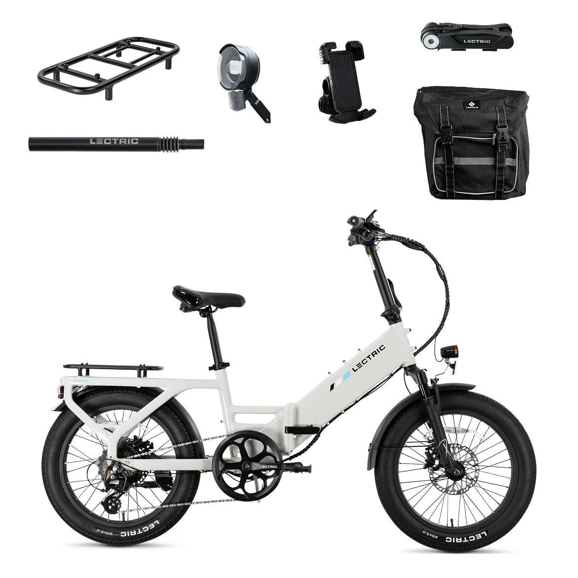 XP4 750 Step-Thru Stratus White - World Car-Free Bundle