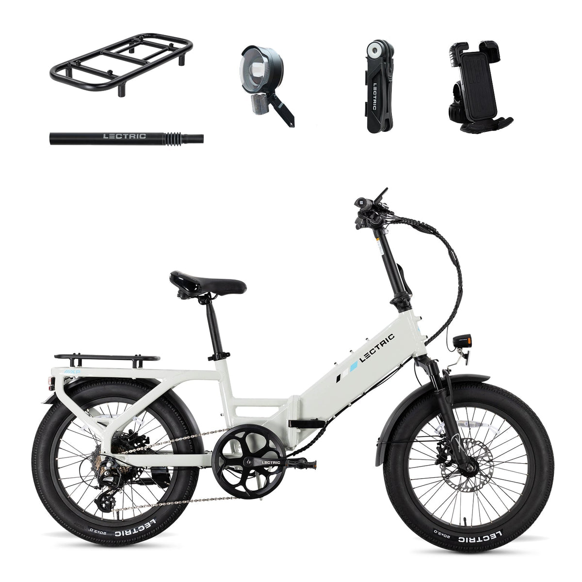 XP4 750 Step-Thru Stratus White - World Car-Free Bundle