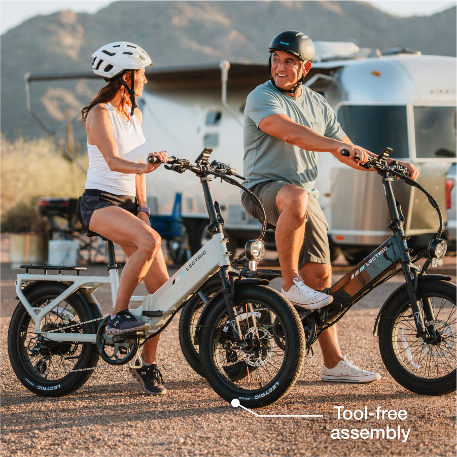 XP4 Step-Thru Stratus White + FREE LevelUp Rack ($79 Value)