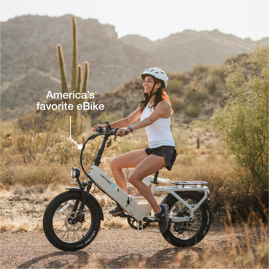 XP4 Step-Thru Stratus White + FREE LevelUp Rack ($79 Value)