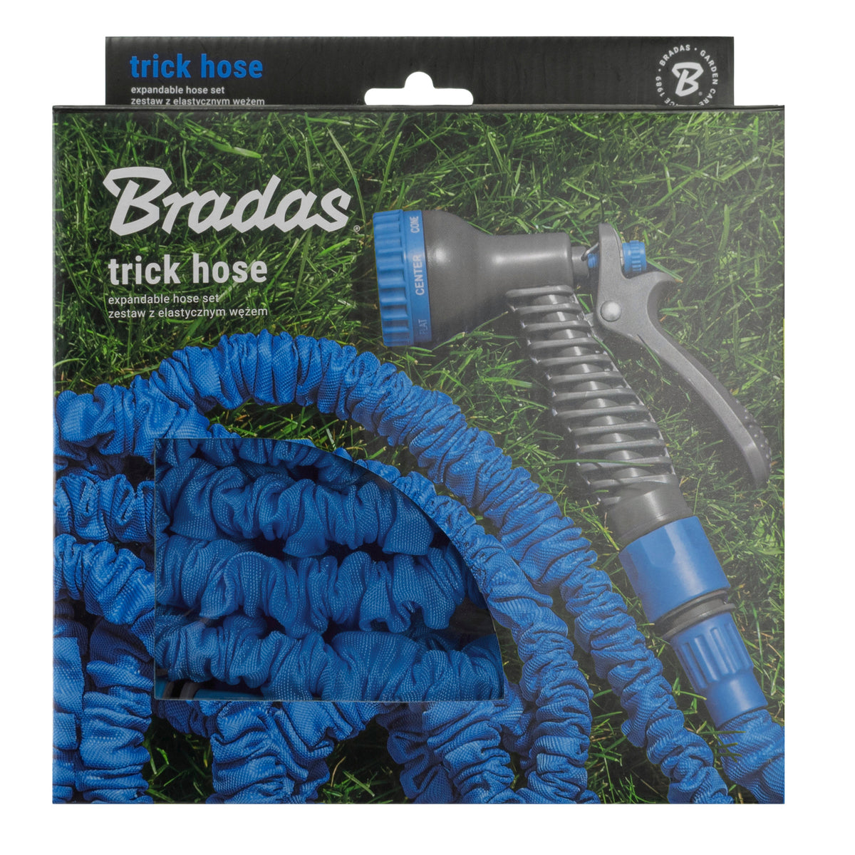 Expanding Trick Hose 7.5m - 22m Blue