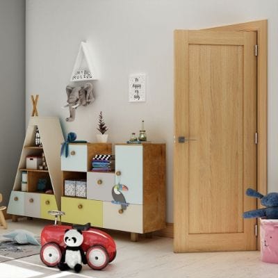 Walden Oak Unfinished Internal Door - All Sizes