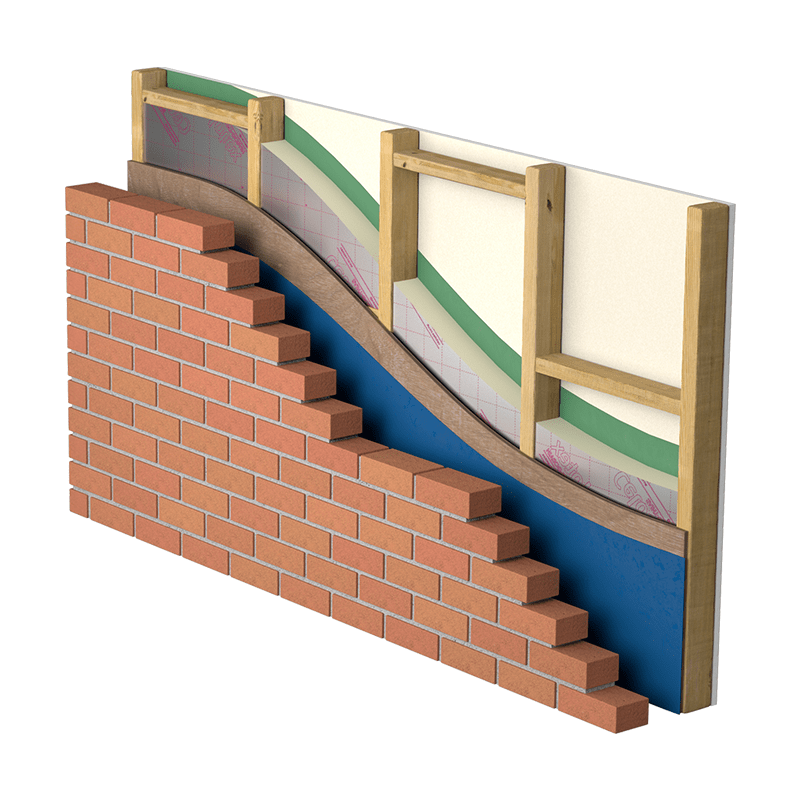 100mm Celotex GA4100 | SopremaTherm GA4100 2.4m x 1.2m