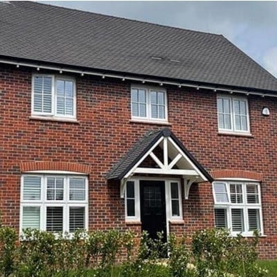 Orient Red Multi Brick 65mm x 215mm x 103mm  - Sample