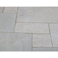 Heritage Light Grey Sandstone Paving Pack (19.5m2 - 66 Slabs/Mixed Pack)