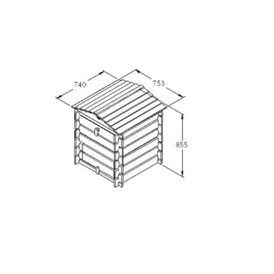Beehive Compost Bin
