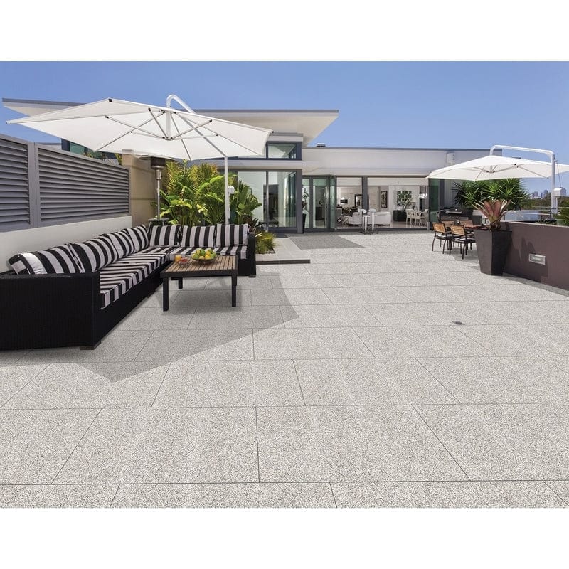 Lake Silver Granite Vitrified Porcelain Paving Pack - All Sizes