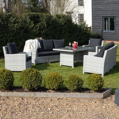Baret Modular Rattan Dining Set Chair