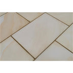 Misty Mint Fossil Sandstone Paving Pack (19.50m2 - 66 Slabs / Mixed Pack)