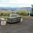 Lake Slate Anthracite Vitrified Porcelain Paving Pack - All Sizes