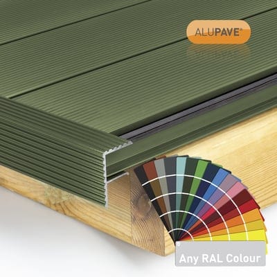 Alupave Fireproof Decking Board Endstop Bar
