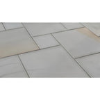 Chivas Light Grey Sandstone Paving Pack (19.50m2 - 66 Slabs / Mixed Pack)