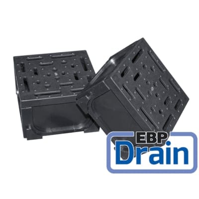Domestic Drain Corner Piece w/Polypropylene Grating