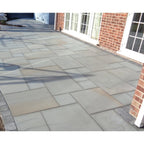 Chivas Light Grey Sandstone Paving Pack (19.50m2 - 66 Slabs / Mixed Pack)