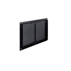 Sunstone Matte Black Double Vertical Door