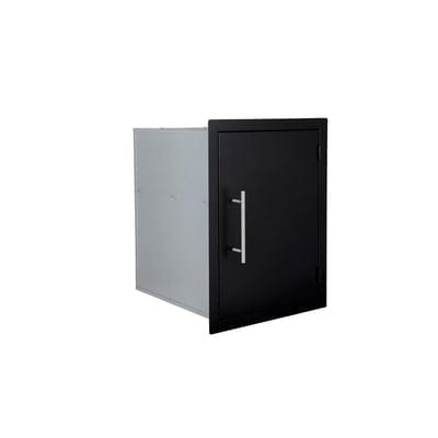 Sunstone Matte Black Vertical Dry Storage with Shelf