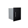 Sunstone Matte Black Vertical Dry Storage with Shelf