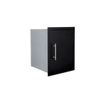 Sunstone Matte Black Vertical Dry Storage with Shelf