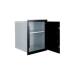 Sunstone Matte Black Vertical Dry Storage with Shelf