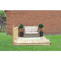 Patio Decking Kit - 2.4m x 2.4m (Treated Timber)