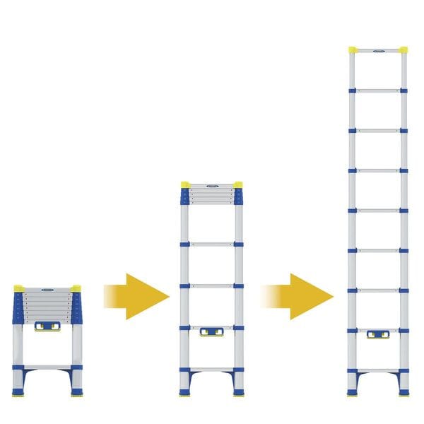 Werner Telescopic Soft Close Extension Ladder - All Sizes