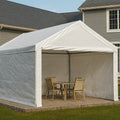 Enclosed Tarp Canopy 10' x 10'.