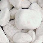 40mm - 90mm - White Cobbles (800kg Bag)