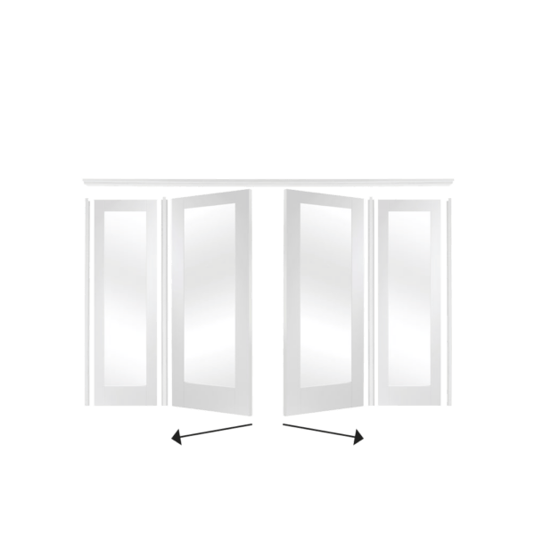 White Primed Easi-Frame Internal Door System