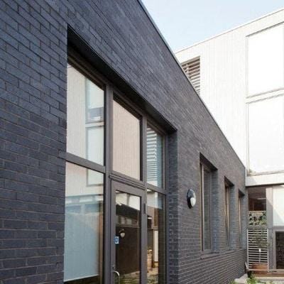 K201 Staffordshire Smooth Blue Perforated Brick 65mm x 215mm x 102.5mm - SAMPLE