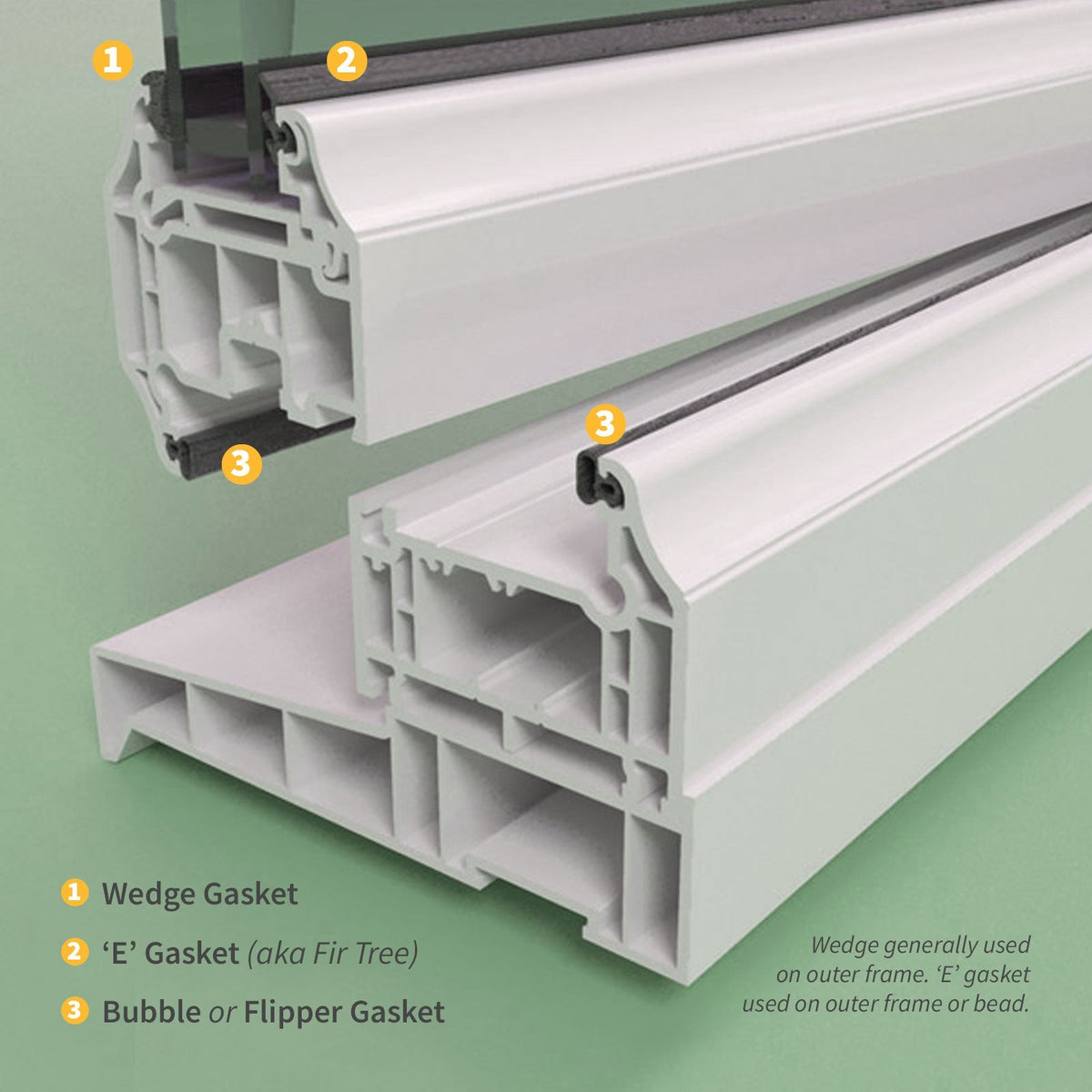 Window & Door Bubble Gasket