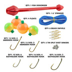 Worm Gear 88 Piece Loaded Tackle Box
