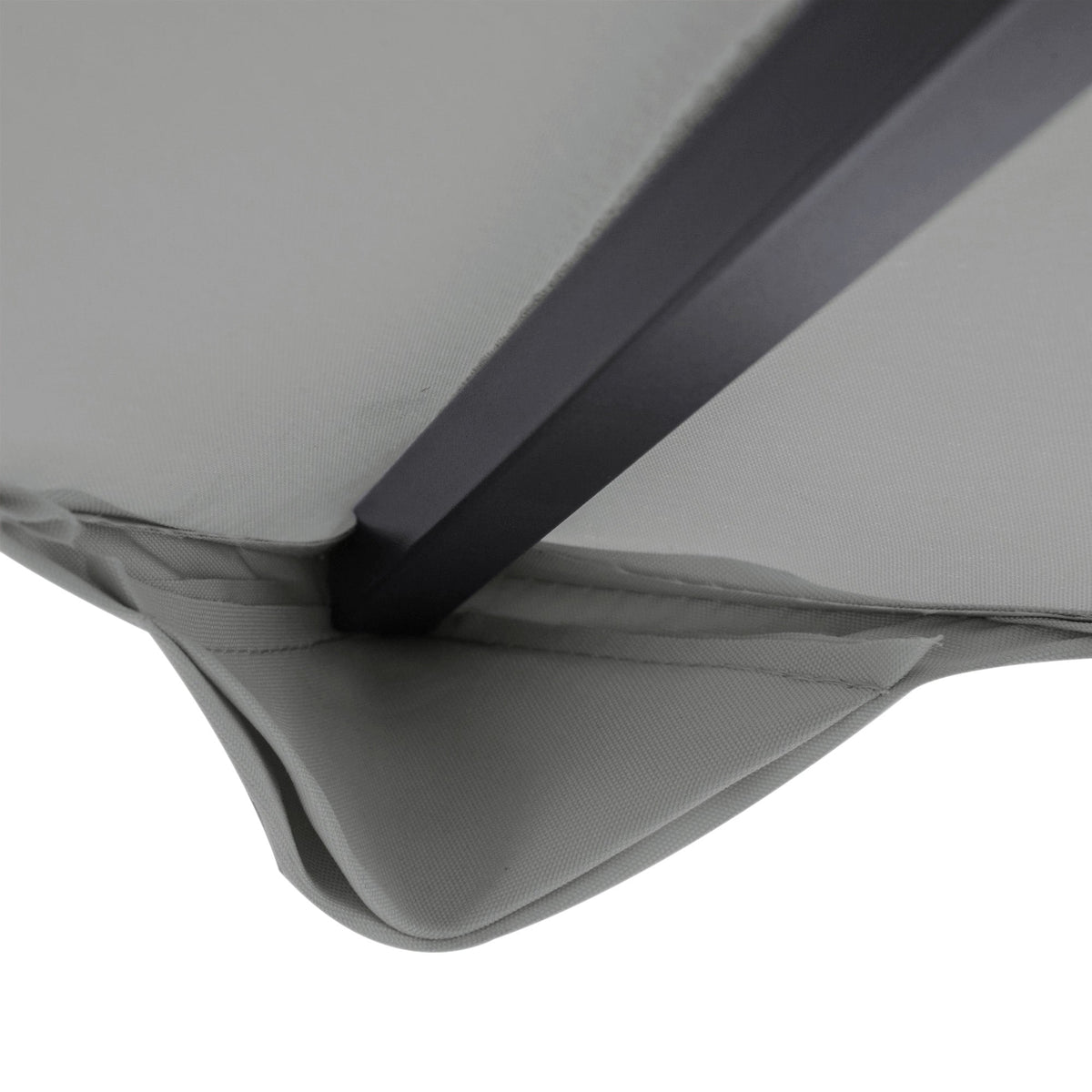 9.8' x 9.8' 2-Tier Gazebo Replacement Canopy, Light Grey