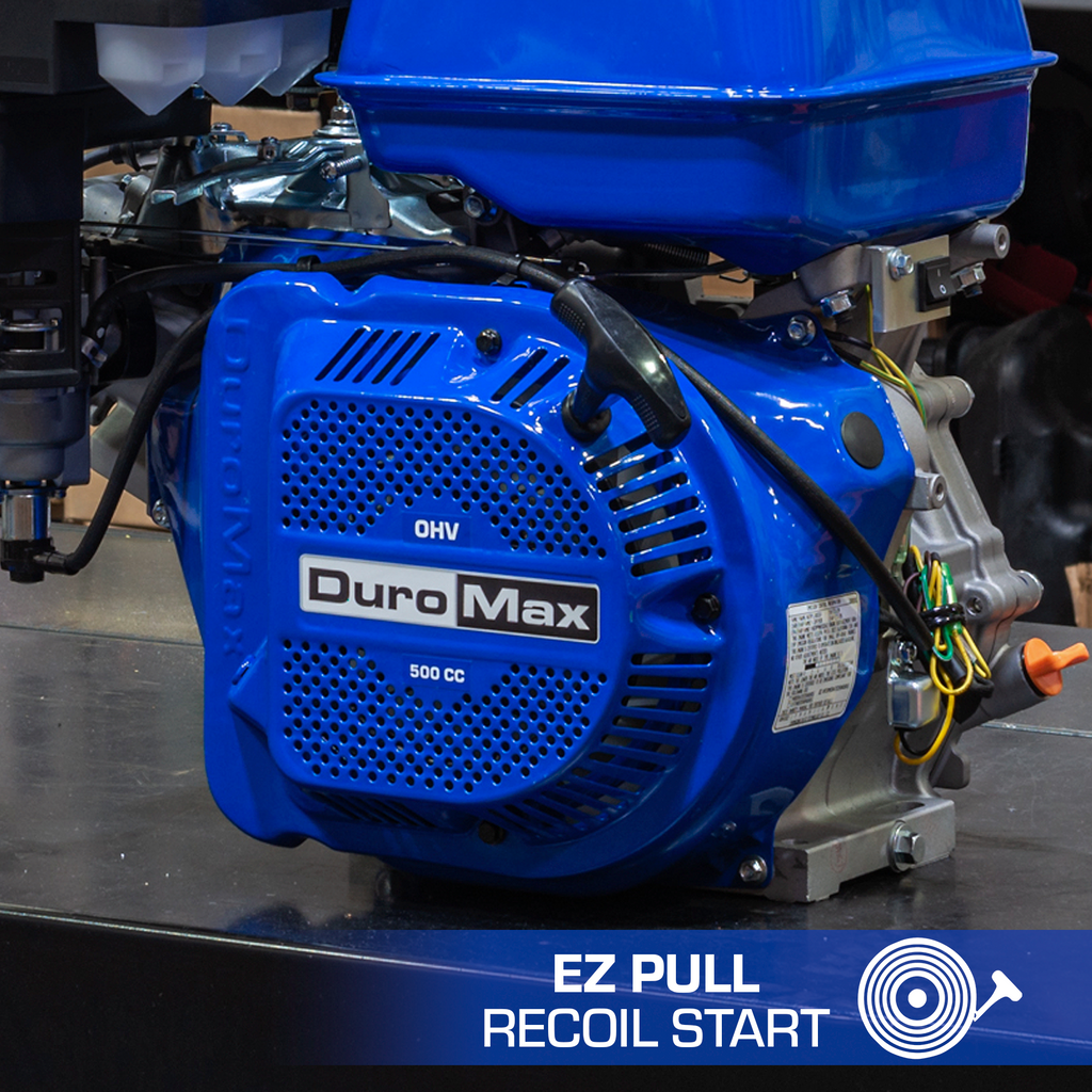 500cc 1-Inch Shaft Recoil Start Gasoline Engine