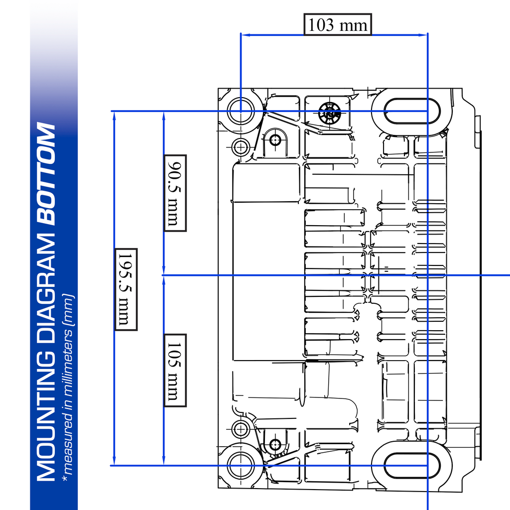 500cc 1-Inch Shaft Recoil Start Gasoline Engine